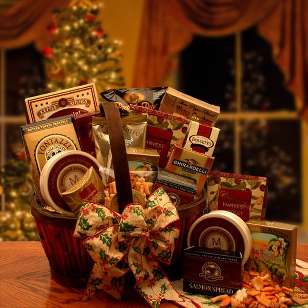 Christmas gift baskets, Christmas basket, holiday baskets, holiday gift baskets, corporate holiday gift