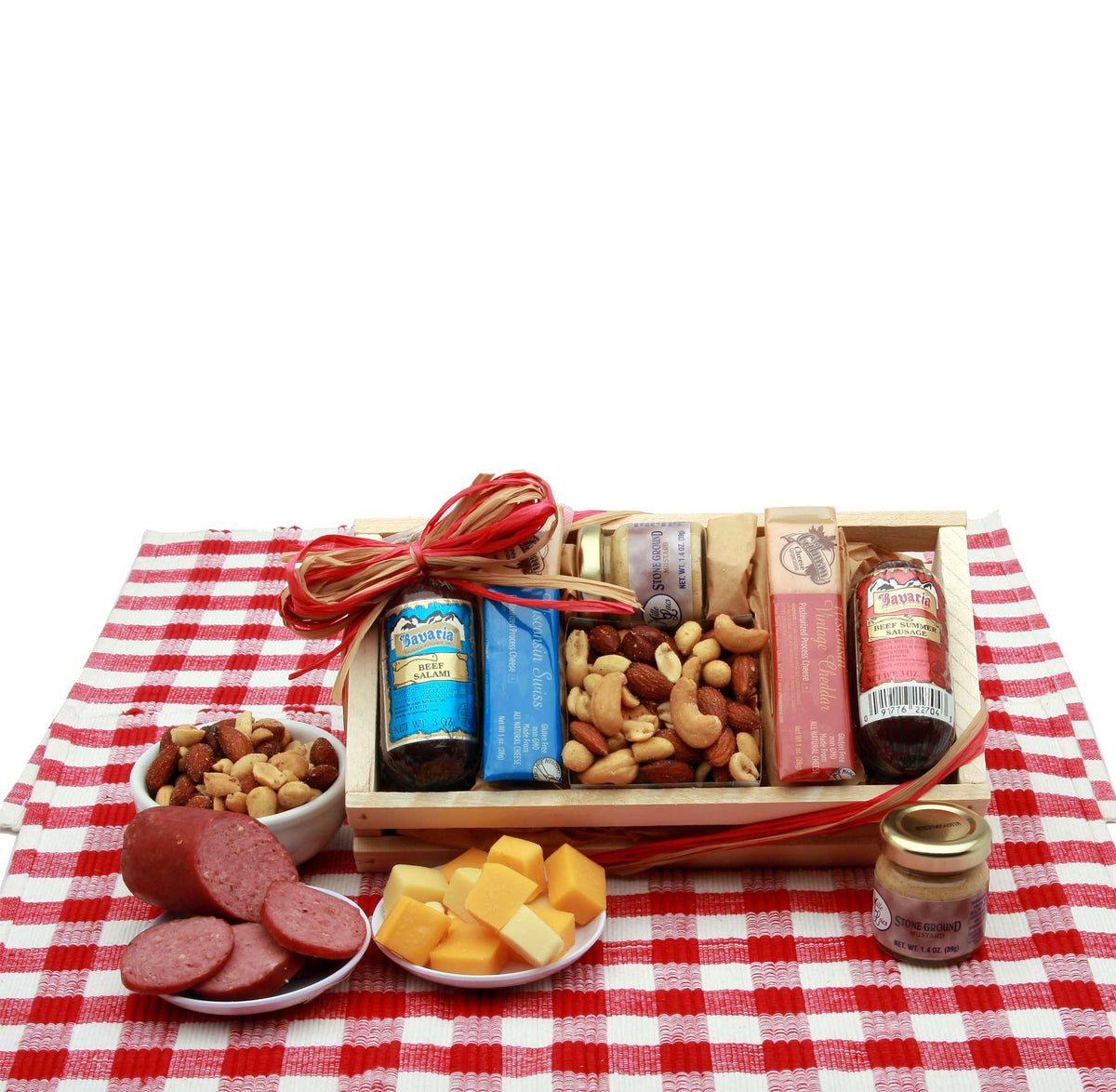 meat and cheese gift