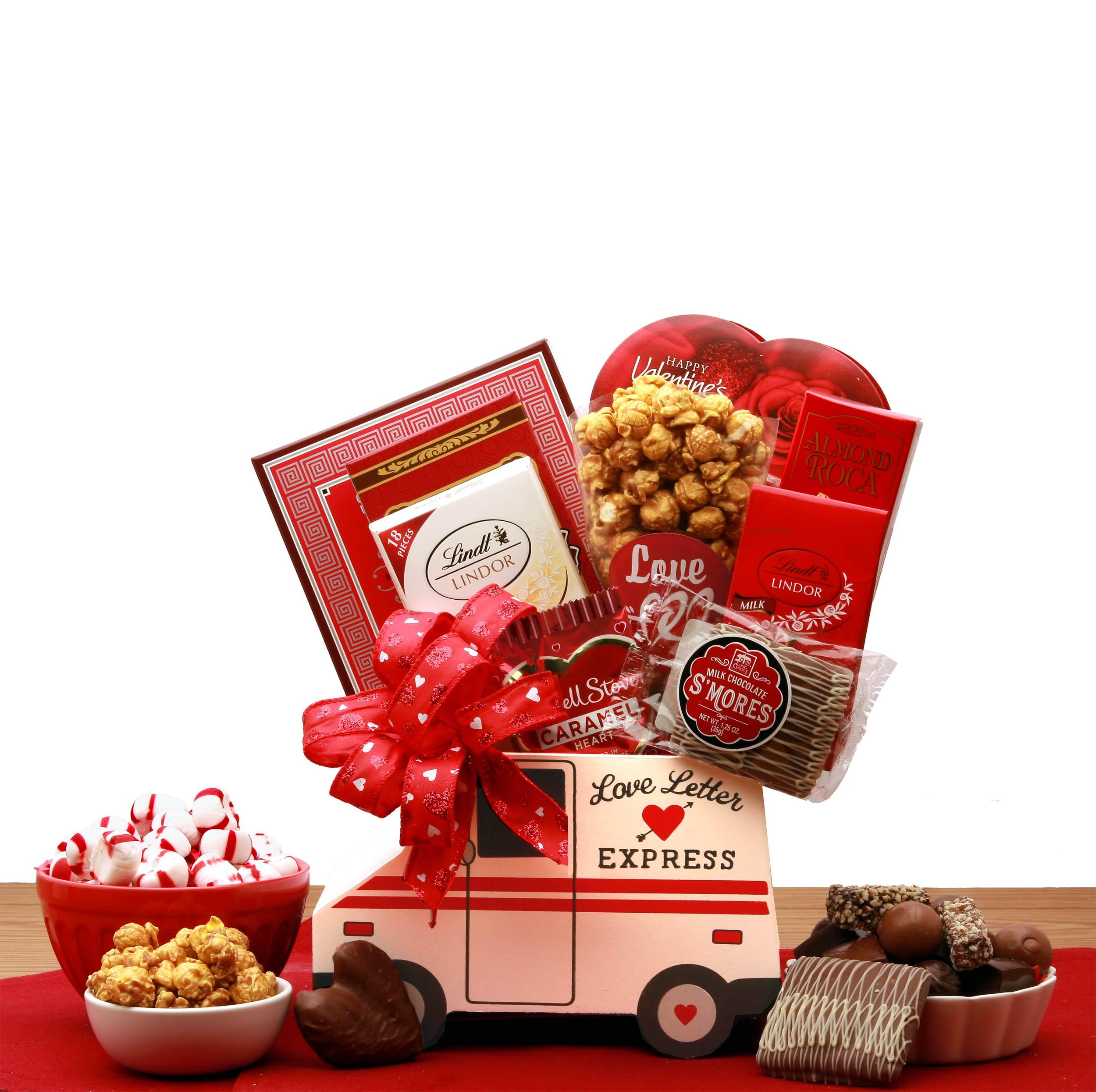 Nuts For You: Valentines Day Gift Basket at Gift Baskets ETC