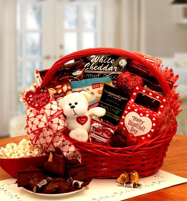 valentines day gift, valentines day gift basket, Valentine's gift