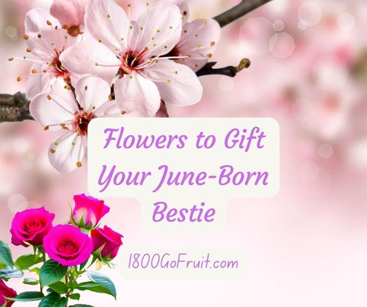Flowers to gift your June born bestie