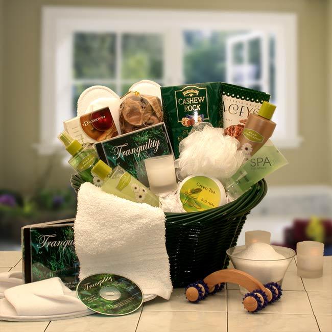 gift for her, spa gift basket, pamper gift basket, spa basket