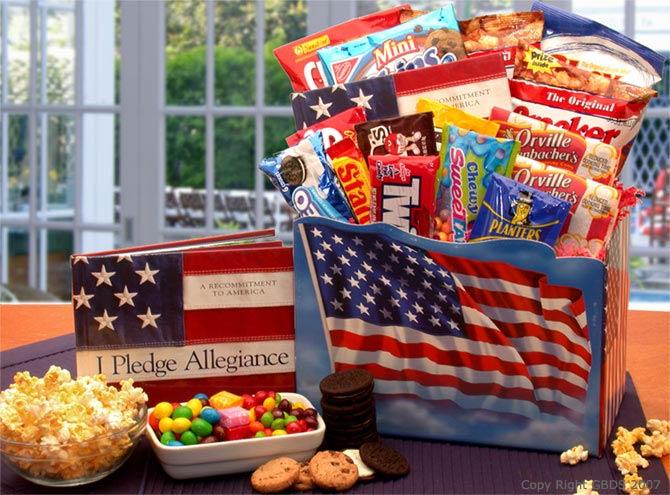 snack basket, junk food basket, snack gift basket, food basket, snack gift