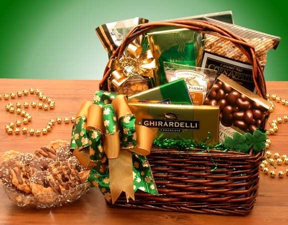 Saint Patrick's gift, St. Patrick's gift, St Patrick's gift basket