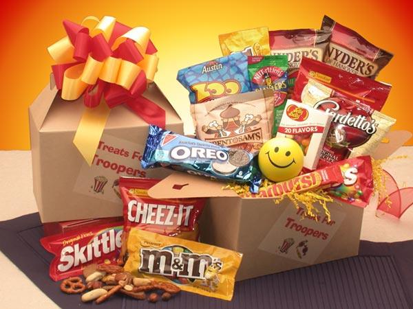 care package, get well gift, snack gift