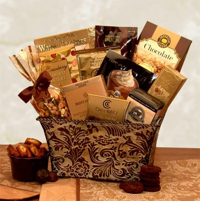 gourmet gift, gourmet gift box, gourmet meat and cheese gift basket