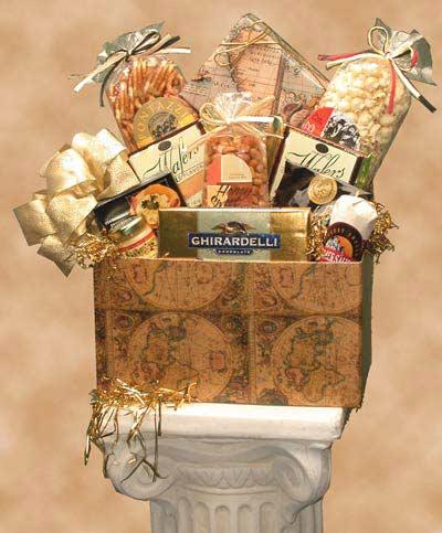 snack basket, junk food basket, snack gift basket, food basket, snack gift, thank you gift, corporate gift basket
